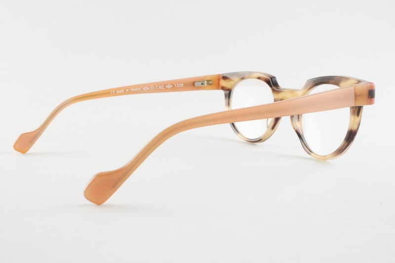 Rare Authentic Anne et Valentin D TAIL 1328 43mm Brown Havana Glasses France gallery