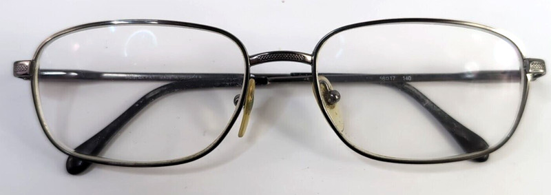 Sferoflex Eyeglass Frames 56-17–140, Frames Only, Gun Metal