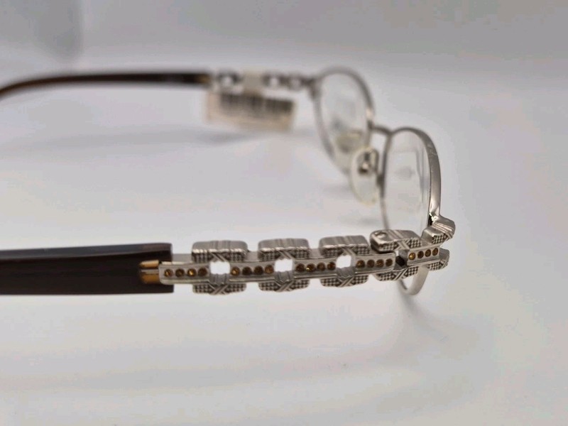 Wittnauer Eyeglasses Frames Halle, 52-17-135 Metal Silver/Honey gallery