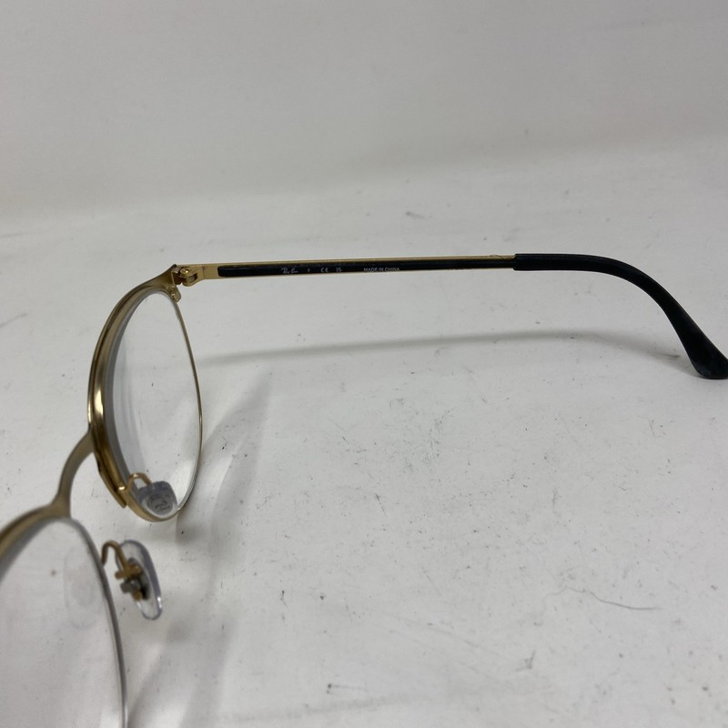 Ray-Ban RB6375 2890 53-18-145 GOLD BLACK EYEGLASSES 217U gallery