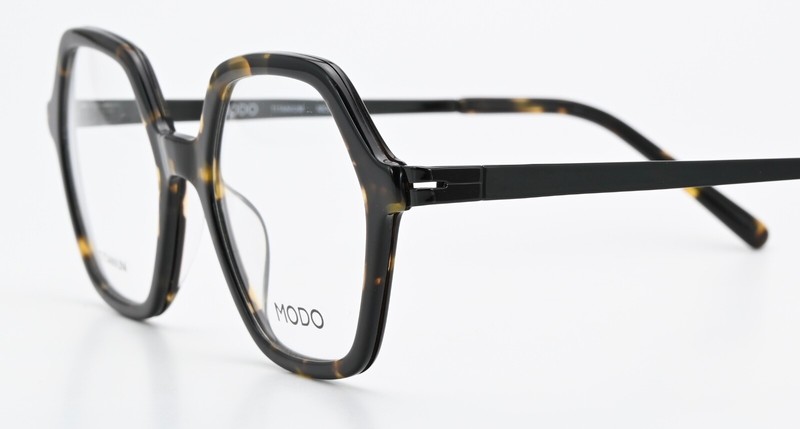 MODO Glasses Frame Model 4553 TORT 48-20 142 Titanium Light Gloss Tortoise Shell gallery