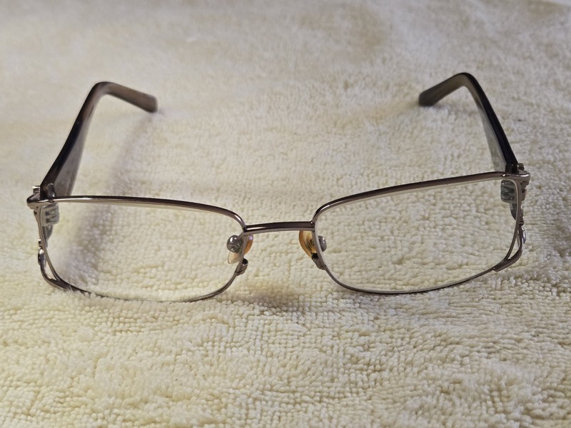 Swarovski 317 200 53-17 Metal Optical Eyeglasses Frame With Case gallery
