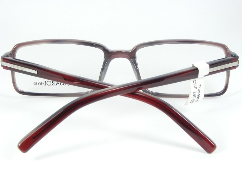 TRUSSARDI TE 10732 G29 BURGUNDY /OTHER EYEGLASSES GLASSES 53-18-135mm (NOTES) gallery