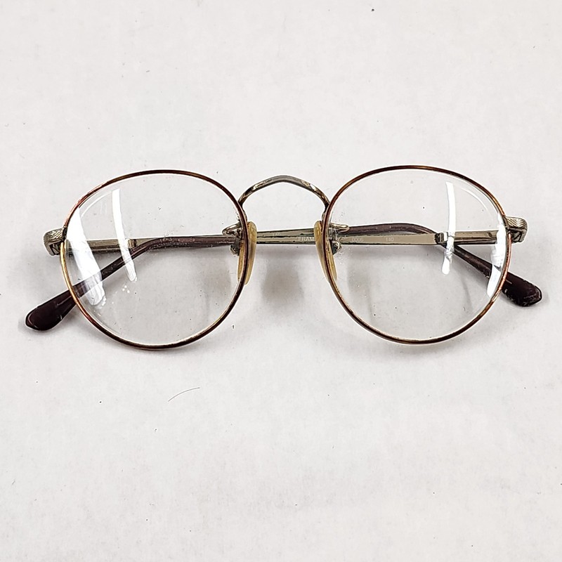 Vintage Chesterfield 111 Italian Geometric Eyeglasses Frames Men Bronze 140 49