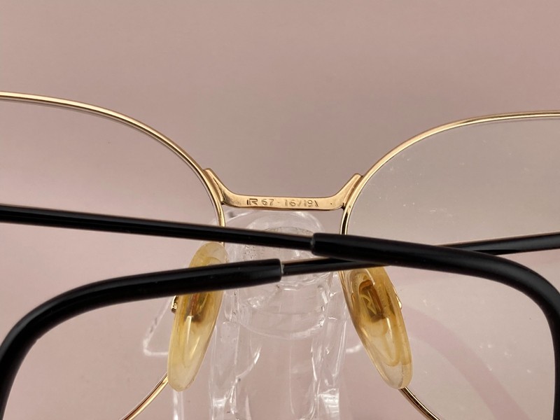 Rodenstock Eyeglasses Frame R2814 A GEP 57-16-135 Black Gold Japan gallery