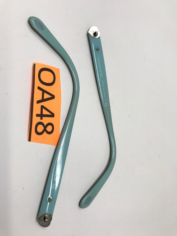 Authentic Temple Replacement PARTS TIFFANY&CO. Italy TF2087-H 8163 140mm OB69 gallery
