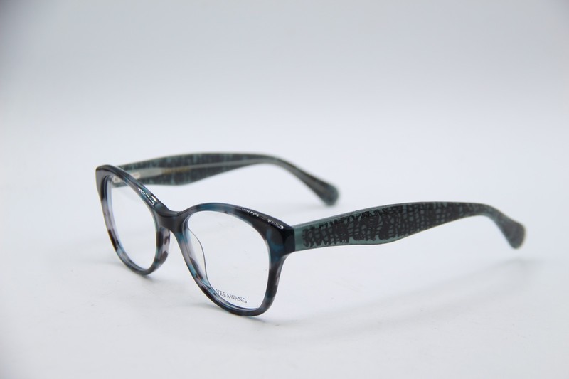 NEW VERA WANG V374 TE TEAL BLACK AUTHENTIC FRAMES EYEGLASSES 49-17