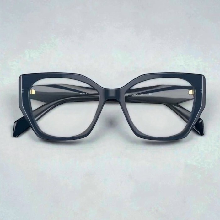 Prada PR 18WV 08Q101 54mm Women's Blue Crystal Eyeglasses gallery