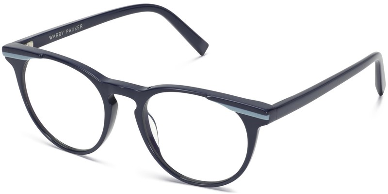 Warby Parker – Copley Wide – Marina With Powder Blue