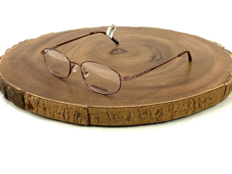 INNOVATIVE M/F TECHNOLOGY Eyeglasses Copper Color IMFT33 Titanium 51 18 140 mm