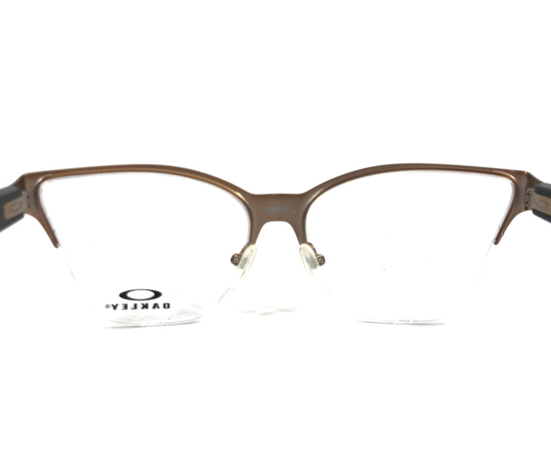 Oakley Eyeglasses Frames Halifax OX3243-0255 Satin Rose Gold Cat Eye 55-16-140 gallery