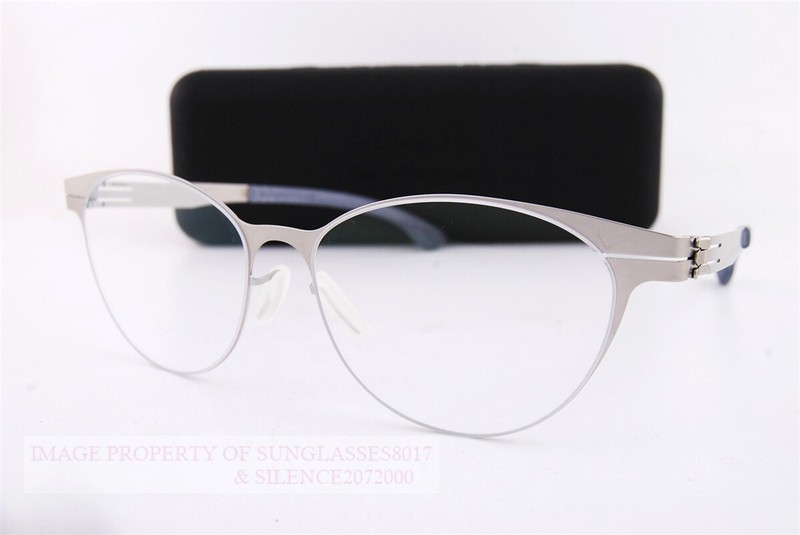 Brand New ic! berlin Eyeglass Frames Bossa Nova Pearl Grey Made in Germany 50mm