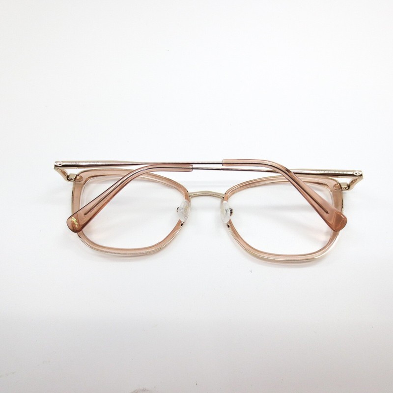 Longchamp Eyeglasses Frames LO2660 601 Clear Pink Gold Cat Eye Square 51-19-140 gallery