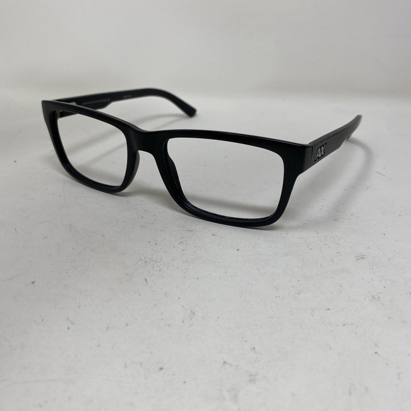 ARMANI EXCHANGE AX 3016 8078 53-17-145 MATTE BLACK FLEX HINGE EYEGLASSES 227G gallery