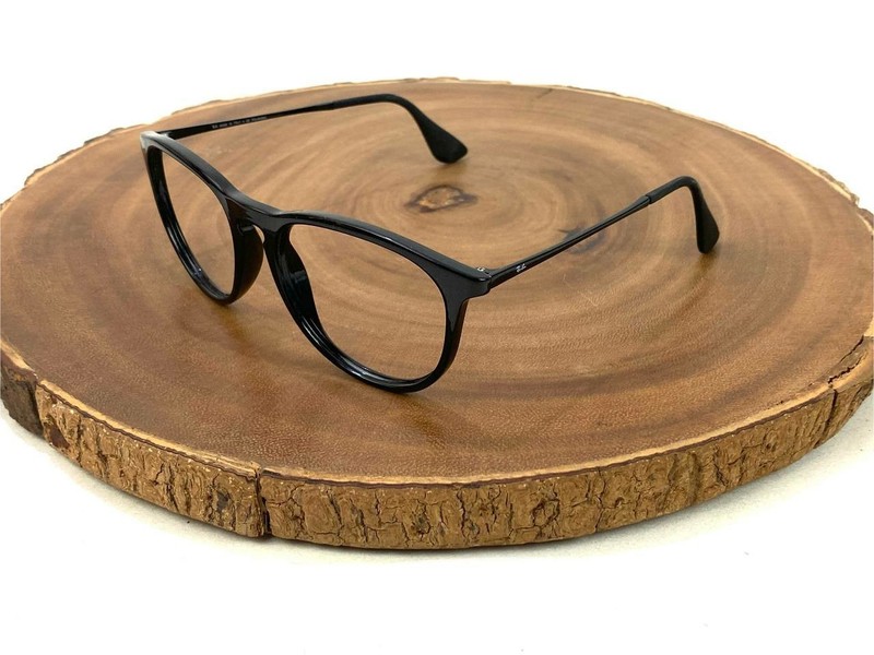 Ray Ban Sunglass Eyeglass Frames RB 4171 ERIKA 601/2P Black 54 18 145 mm Italy