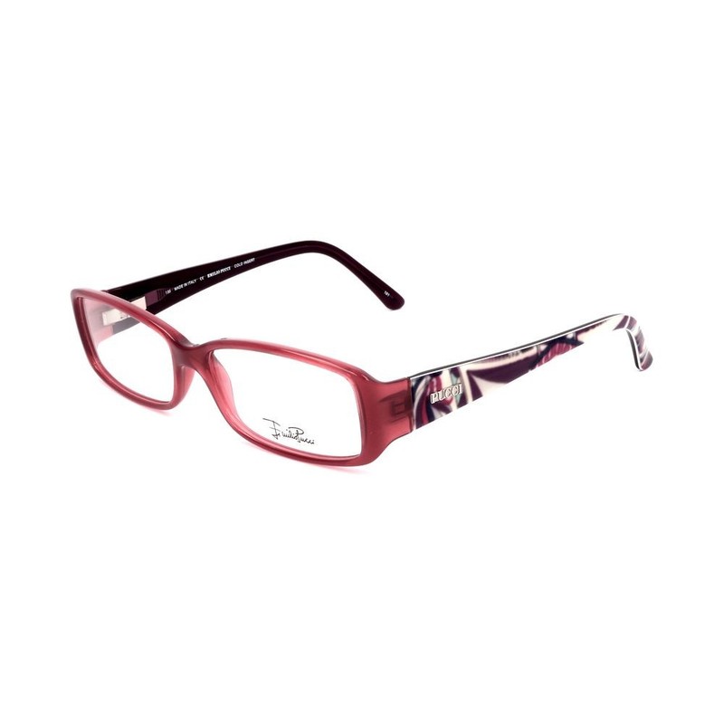 Emilio Pucci Pink Plastic Glasses (Frames) 100% Authentic – EPEP2658643AC