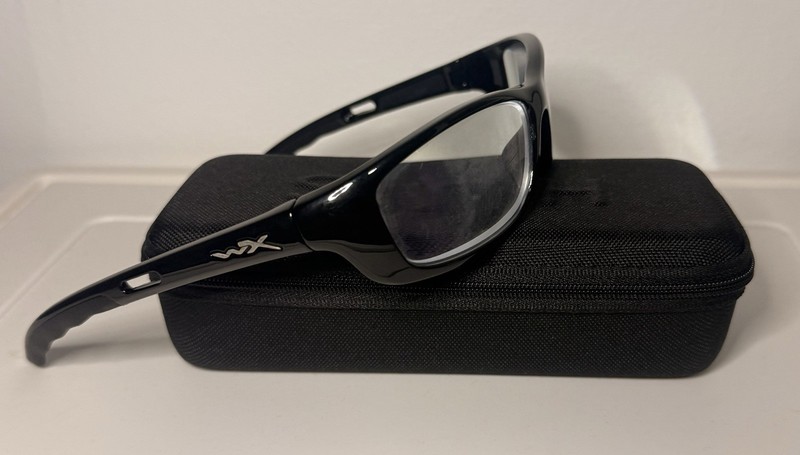 WILEY X P-17 WX MATTE BLACK AUTHENTIC FRAMES EYEGLASSES