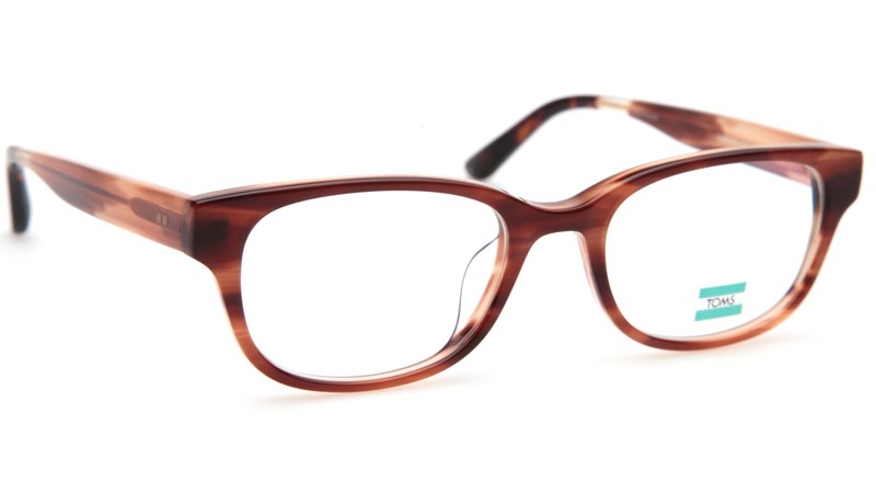 New TOMS SUSANA Brown Striped Eyeglasses Frame 51-19-147mm B36mm gallery