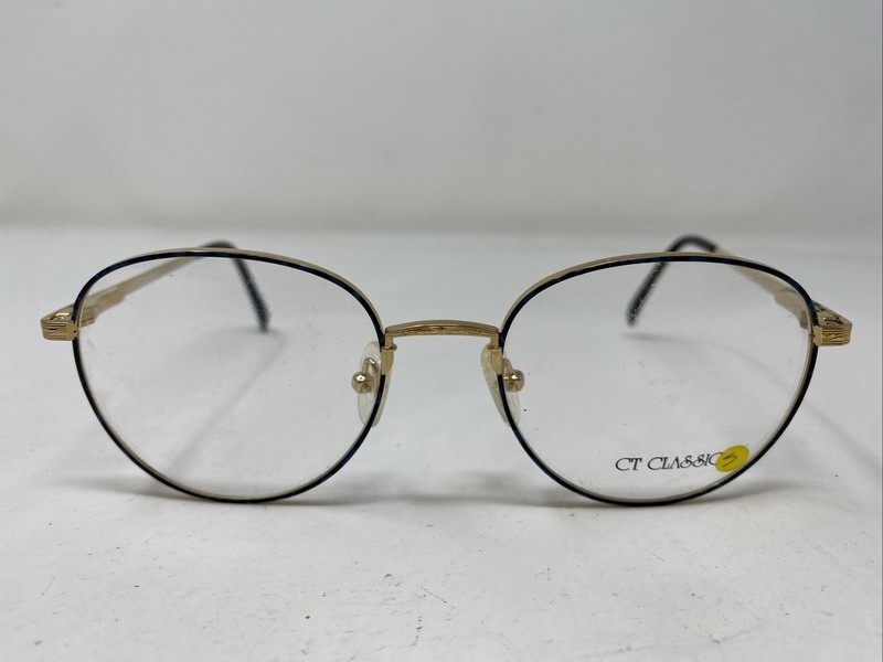 Welling Japan CLASSICS CT63 GEP 52-19-135 Gold Plated Eyeglasses Frame VG91