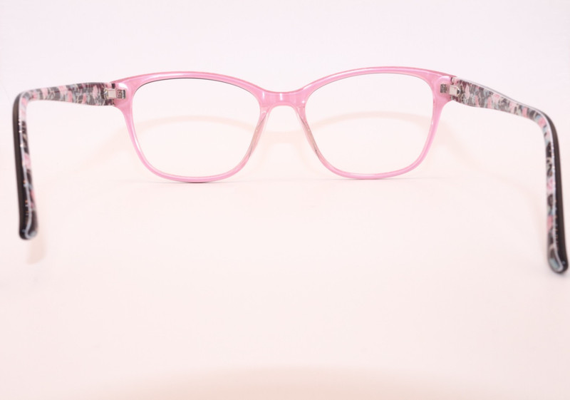 NEW BEBE BB5184 (001)JET BLACK FLORAL AUTHENTIC DESIGNER EYEGLASSES 53-17 gallery