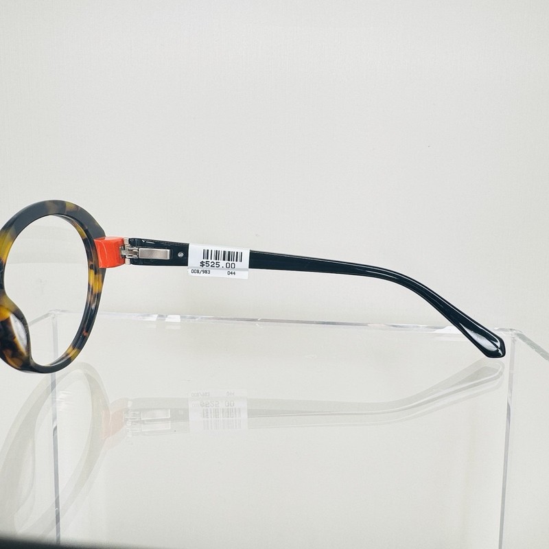 J.F. REY JF1546 MSRP $525 COLOR 9860 TORT ORANGE BLACK DESIGNER EYEGLASS FRAMES gallery