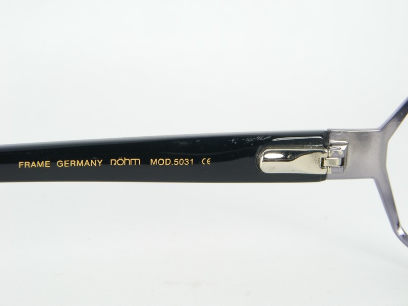 Röhm Mod. 5031 COL. 866 PURPLE EYEGLASSES GLASSES FRAME Rohm 49-18-135mm Germany gallery