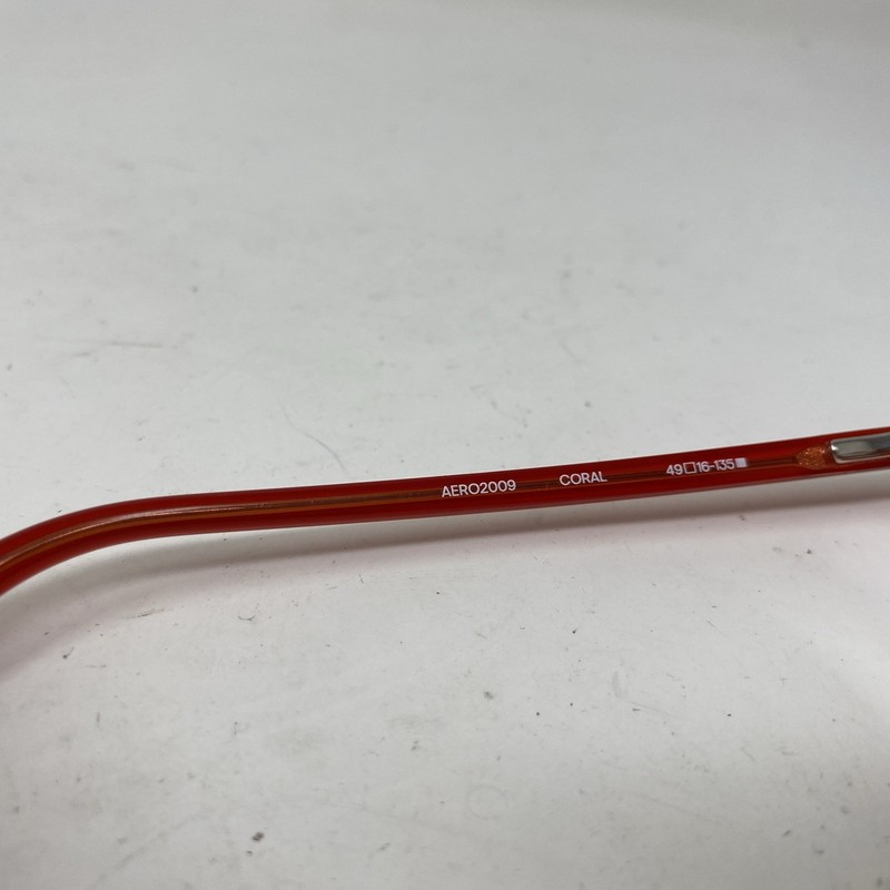Aeropostale Eyewear AERO2009 Coral Red 49-16-135 Flex Hinge Eyeglasses /X38 gallery