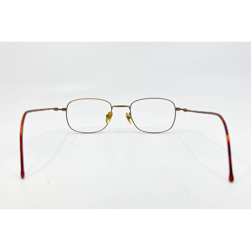 Haggar Eyewear Glasses Women Gold Tortoise Square Full Rim 48-19-140 gallery