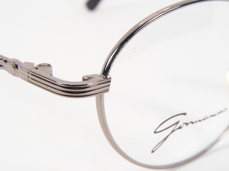 Gormanns 9-4122 Gunmetal UNIQUE RARE EYEGLASSES GLASSES METAL FRAME 48-20-130mm gallery