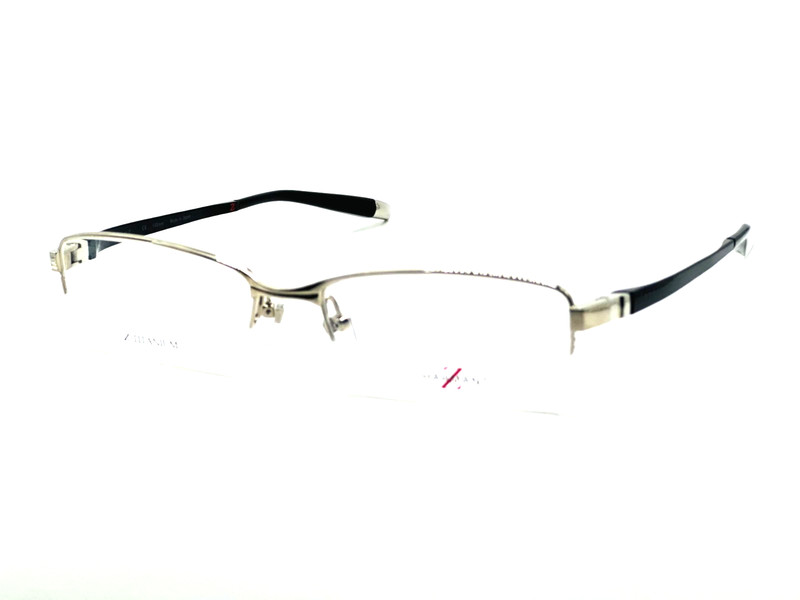 AUTHENTIC CHARMANT Z ZT11741 PP Silver/Black Unisex Eyeglasses 54mm 17 140