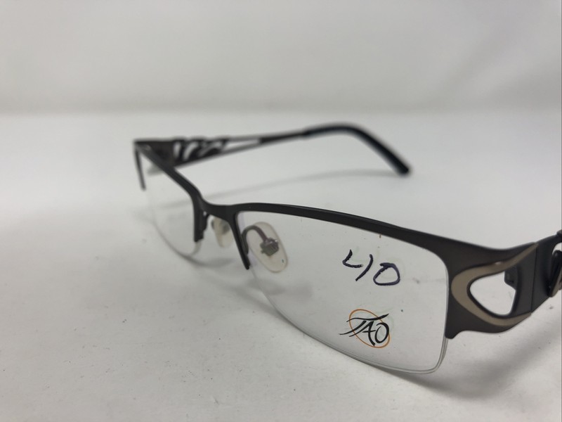 Tao Eyewear Eyeglasses Frame Germany mod.9906 col.3 51-18-135 Gunmetal/Blk QW01 gallery