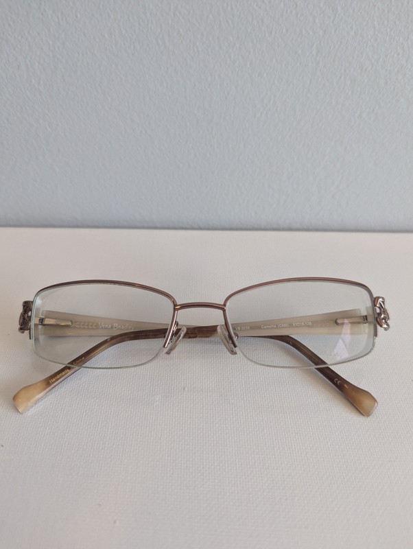 L@@k!!! Vera Bradley Designer Reading Flasses Frames Only In Great Condition $$