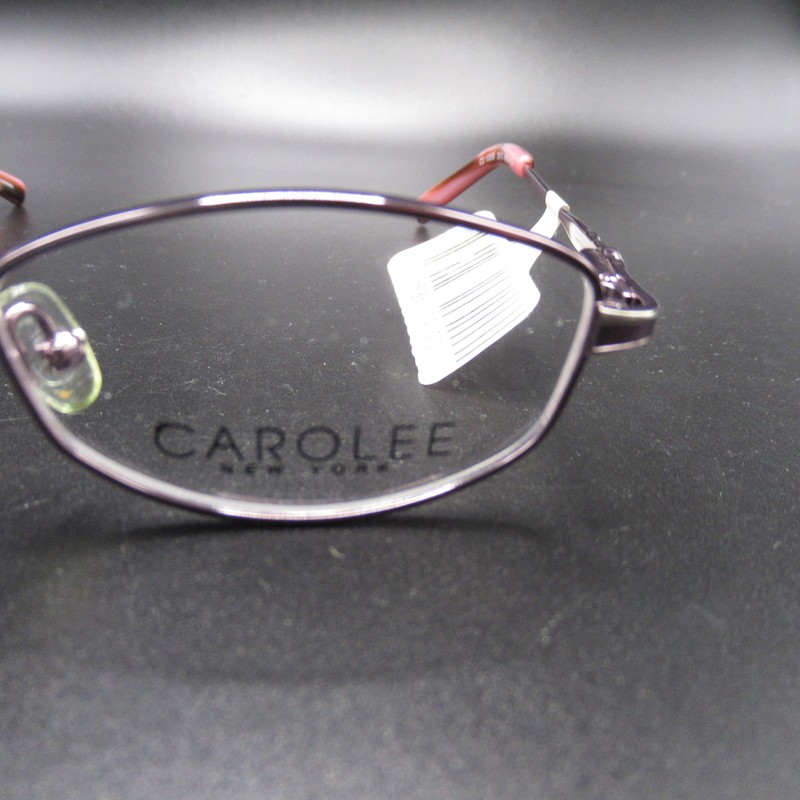 CAROLEE NEW YORK C3 1035B Women's Lilac Purple Eyeglass Frames 48-16-130 NEW gallery