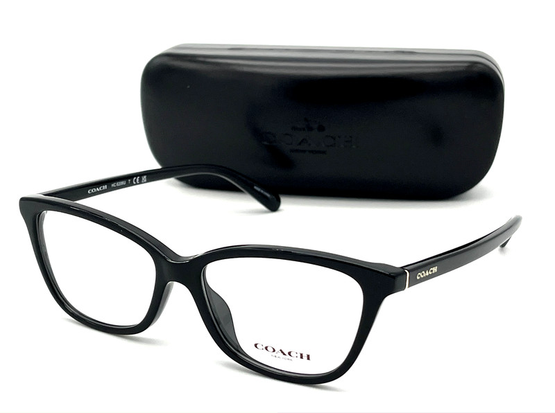 COACH HC6206 5002 Black / Demo Lenses 52mm Eyeglasses