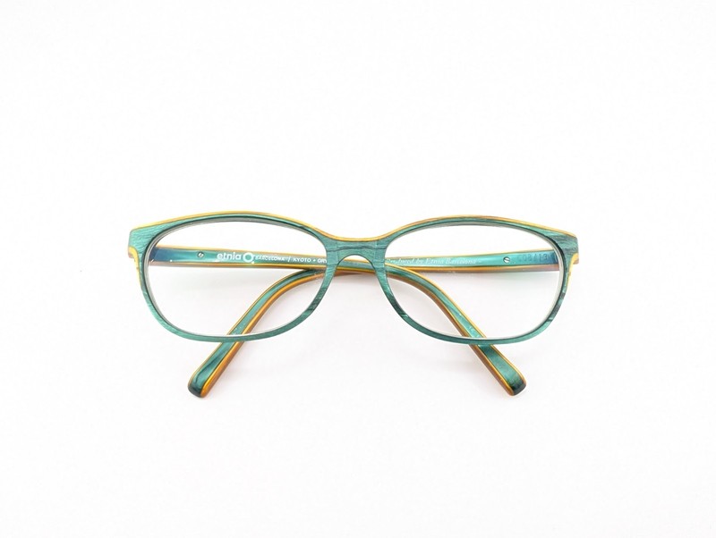 Etnia Barcelona Eyeglasses Frames Only, KYOTO GRYW, 53-15-135, Green, Spain