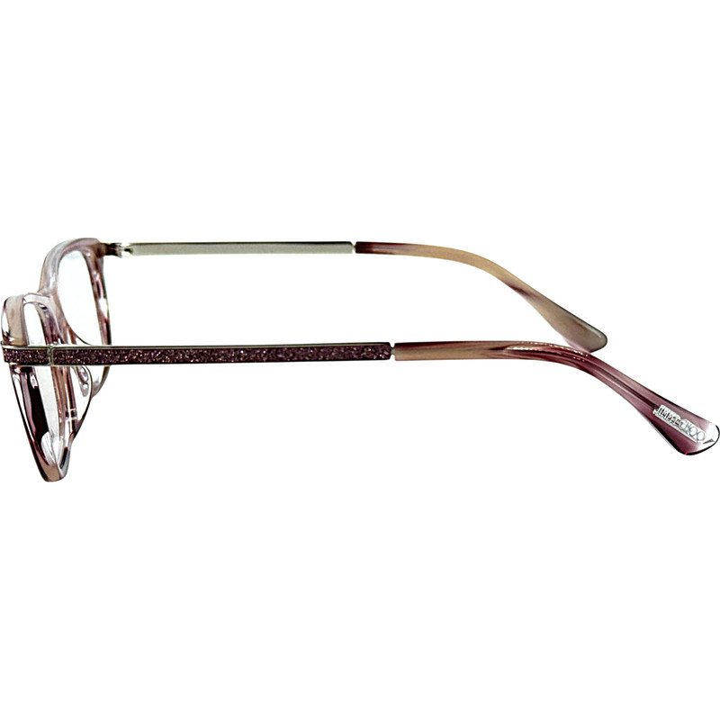 Jimmy Choo JC268G Womens Plastic Eyeglass Frame 0HR5 Light Pink Pearl 52-15 gallery