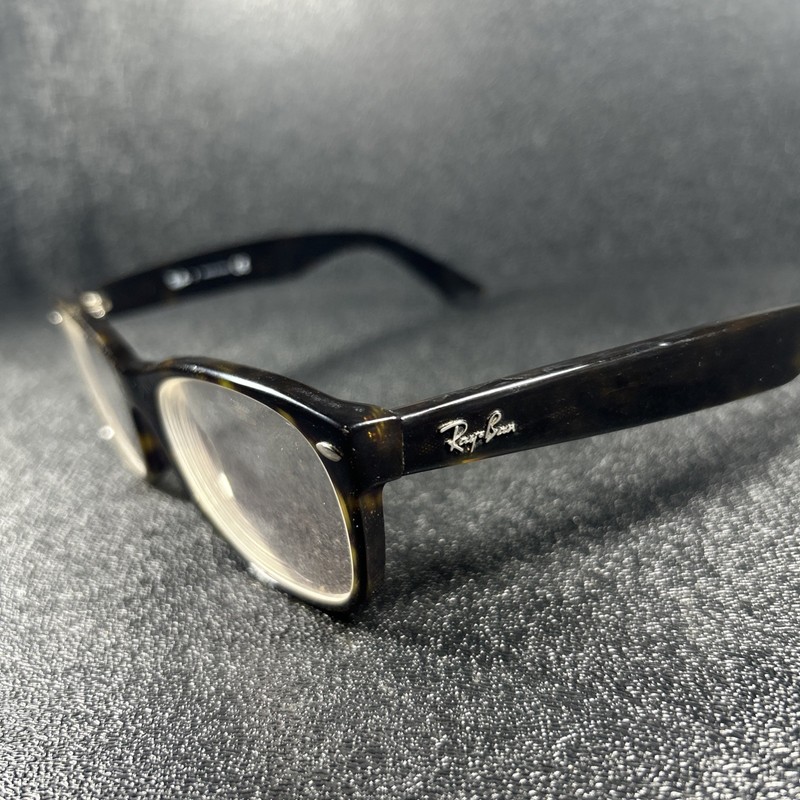 Ray-Ban Eyeglasses RB5184 2012 Brown Tortoise 52-18 145 Rectangle gallery