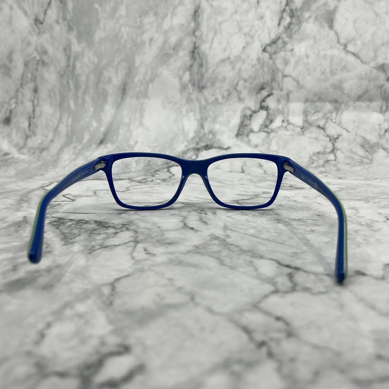Ray-Ban RB1536 3600 Eyeglasses Black Blue Full Rim Frame 48-16-125 gallery
