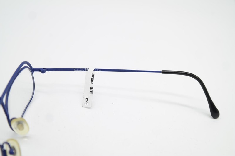 Vintage Glasses Casanova LC-29 Blue Bronze Oval Eyeglass Frame gallery