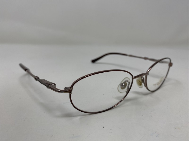 Marchon Tres Jolie 127 ROSE BORDEAUX 51-17-130 Full Rim Eyeglasses Frame 3265 gallery