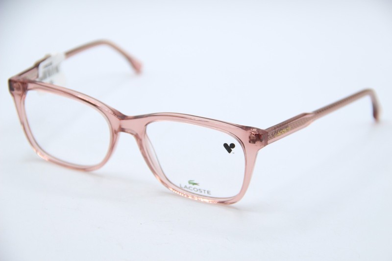 NEW LACOSTE L2870 662 CRYSTAL PEACH AUTHENTIC DESIGNER EYEGLASSES 54-17