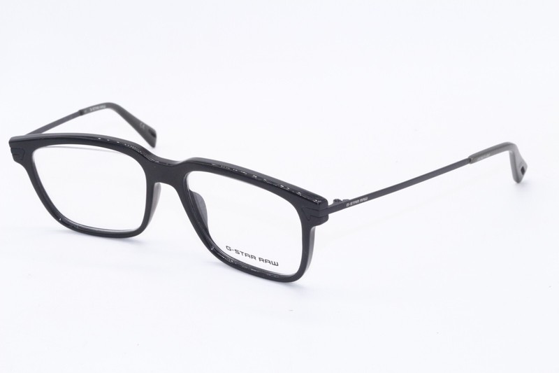 G-STAR RAW COMBO DEXTER BLACK SQUARE AUTHENTIC DESIGNER FRAMES EYEGLASSES 54-17