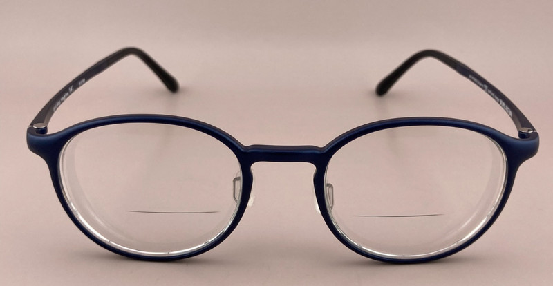 141 Eyewear Eyeglasses Frames Ultralight BURLINGTON Princess Blue 49-20-140mm
