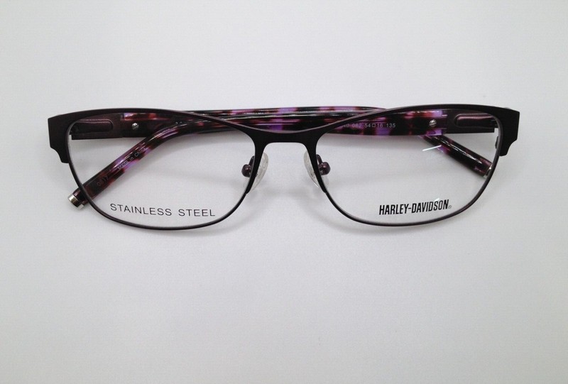Harley Davidson HD0540 082 Purple Metal Eyeglasses Frame 56-16-140 With Stones gallery