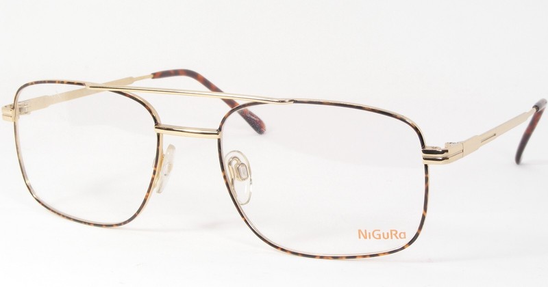 NiGuRa N 5056 C Gold /Demi Brown UNIQUE RARE EYEGLASSES GLASSES FRAME 56-19-140