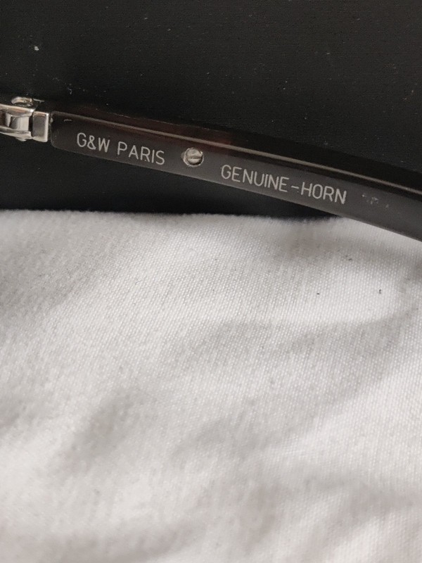Gold & Wood Paris Horn Rimless Eyeglasses Diamond Accent gallery