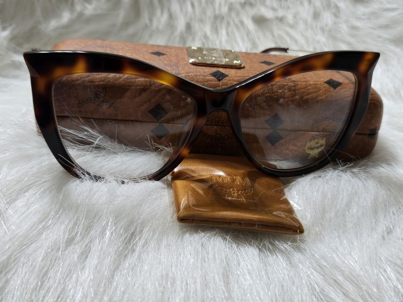 NEW MCM2701 214 Havana Eyeglasses 54mm with MCM Case gallery