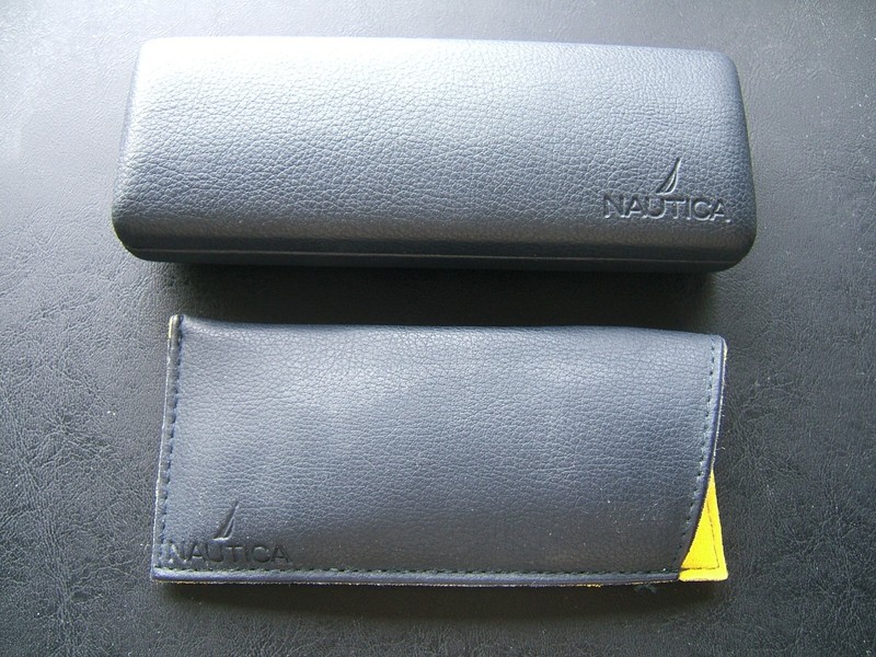 NEW NAUTICA UNI EYEGLASSES N7050 TORTOISE 50-19-140, + CLIP-ON & ORIGINAL CASES gallery