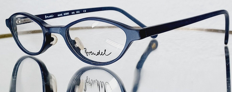 Originale BRENDEL Eyeglasses 4090 151 Plastic BLUE Matte 45-23-140 New GERMANY