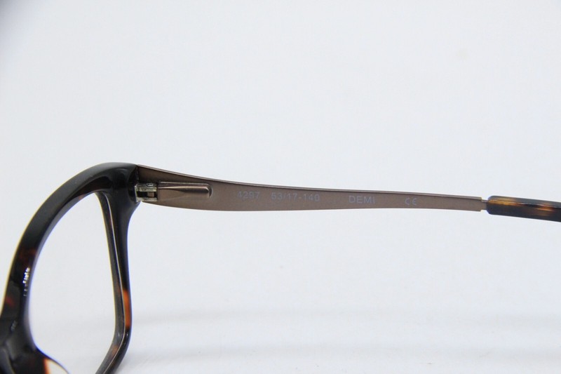 NEW HELIUM 4297 DEMI HAVANA BRONZE AUTHENTIC FRAMES EYEGLASSES 53-17 gallery